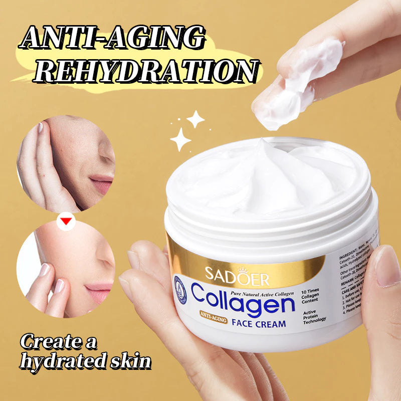 ADOER Collagen Cream – Anti-Aging, Skin Lightening, Dark Spots & Moisturizing
