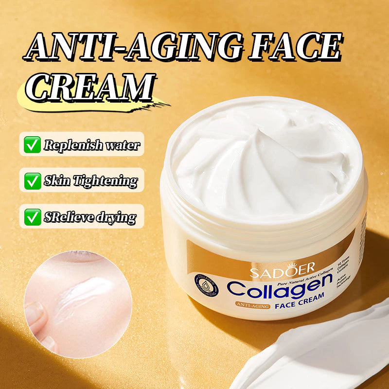 ADOER Collagen Cream – Anti-Aging, Skin Lightening, Dark Spots & Moisturizing