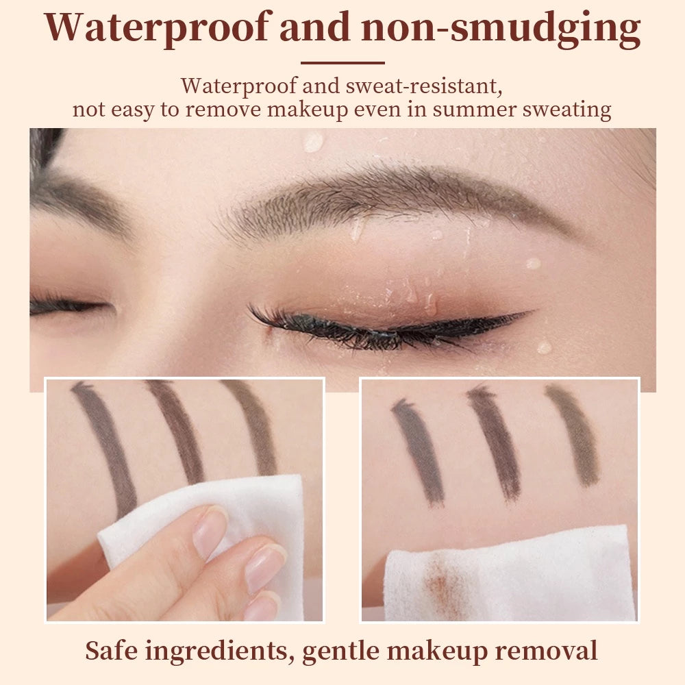 SUAKE 3D Brow Tint Gel-Waterproof, Smudge-proof, Hair-like, Long-lasting Setting Makeup