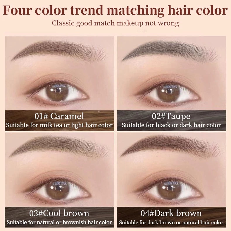SUAKE 3D Brow Tint Gel-Waterproof, Smudge-proof, Hair-like, Long-lasting Setting Makeup
