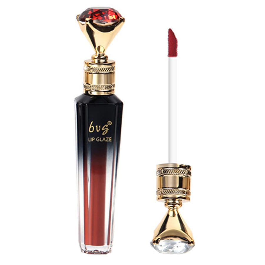 Six-Color Lip Gloss Lipstick – Long-Lasting, Moisturizing & Waterproof (1 Piece)