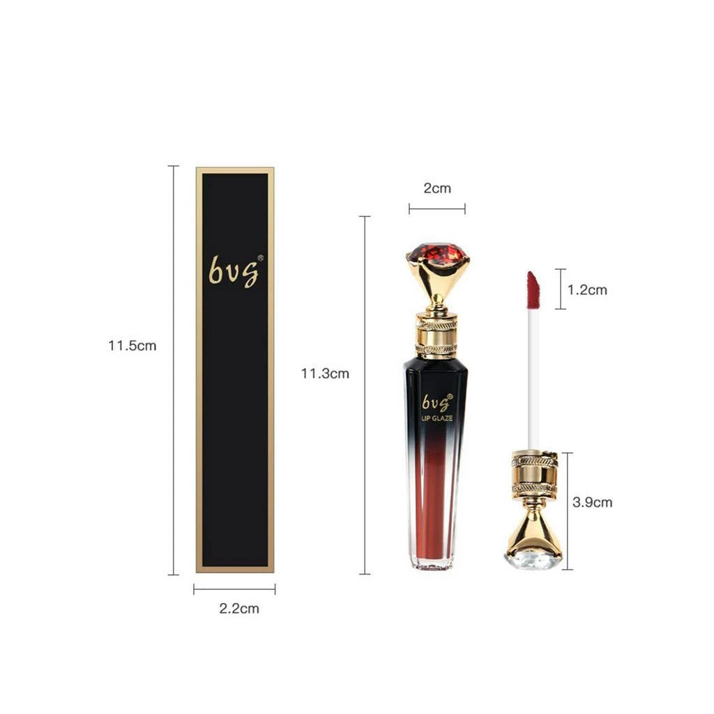 Six-Color Lip Gloss Lipstick – Long-Lasting, Moisturizing & Waterproof (1 Piece)