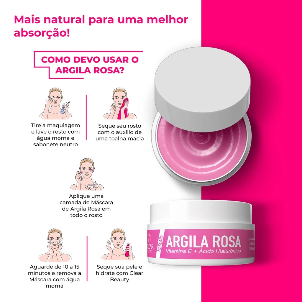 3 in 1 Skin Care Complete Facial Mask with Hyaluronic Acid – 90g