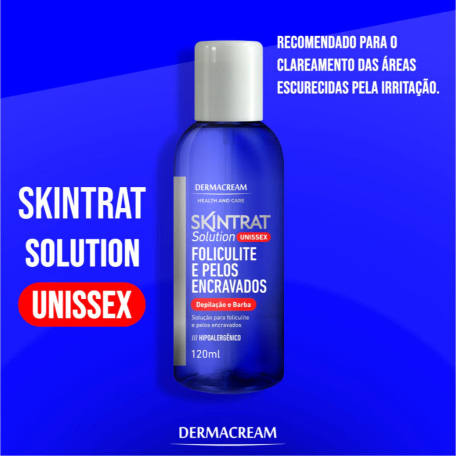 Skintrat Unisex Dermacream 120ml – Folliculitis, Ingrown Hair, Hair Removal & Aftershave