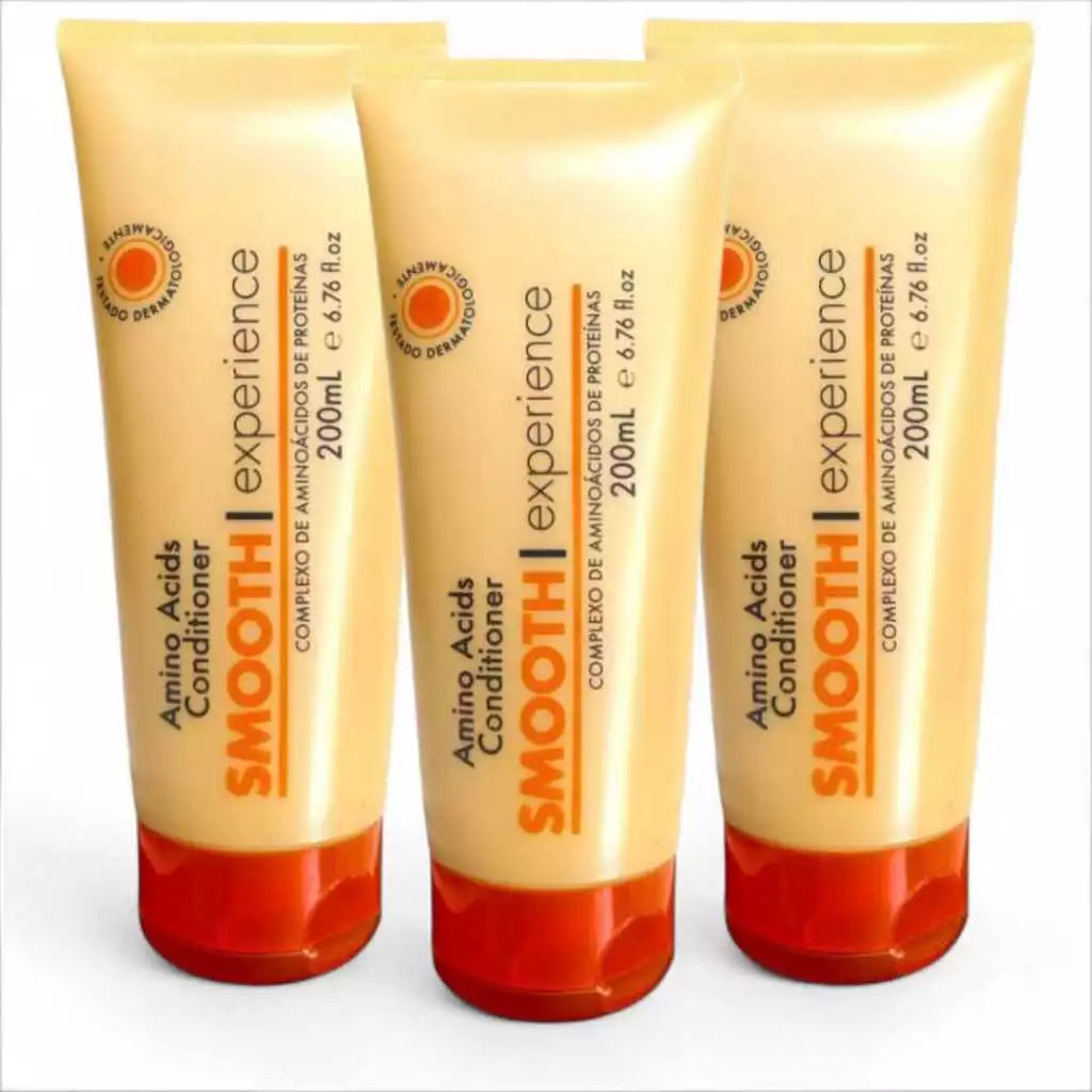Smooth Experience 200ml - Progressiva de Chuveiro Sem Formol Liso Natural 3x
