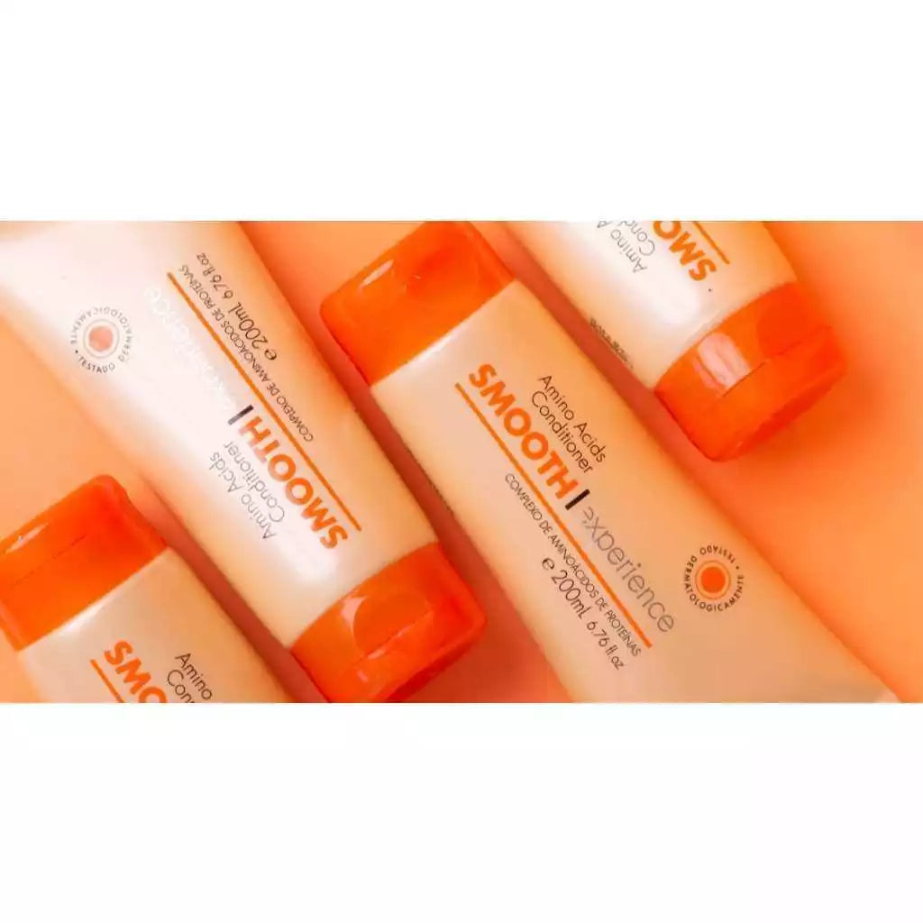 Smooth Experience 200ml - Progressiva de Chuveiro Sem Formol Liso Natural 3x