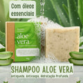 Solid Aloe Vera Shampoo - Anti Hair Loss and Dry Hair and Hair Growth