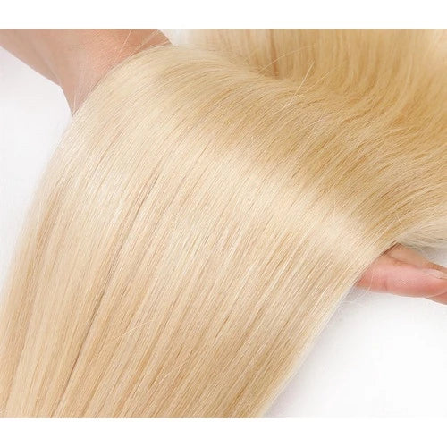 Straight Blonde Human Hair 40cm - 400 Grams Mega Hair