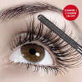 Super Mascara, Spiral Brush, Waterproof, Sweatproof, Long Lasting with Lengthening and Curling Effect