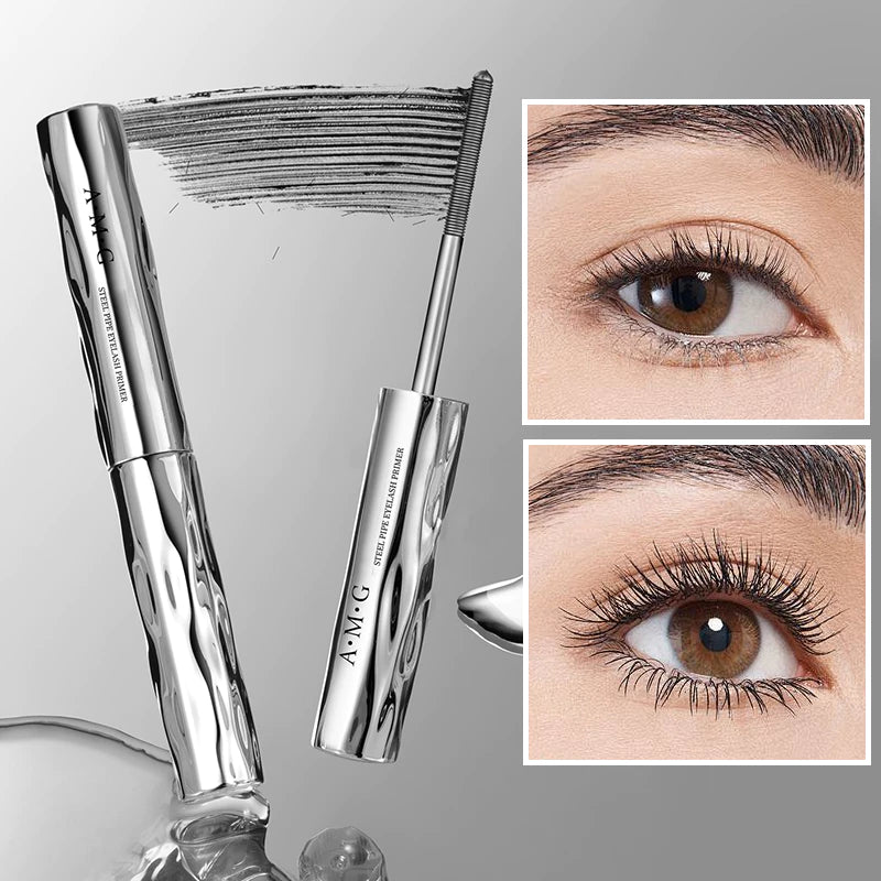 Super Mascara, Spiral Brush, Waterproof, Sweatproof, Long Lasting with Lengthening and Curling Effect