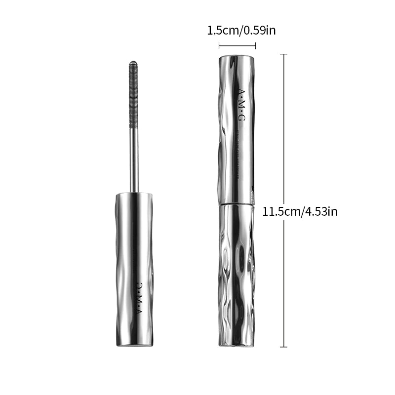 Super Mascara, Spiral Brush, Waterproof, Sweatproof, Long Lasting with Lengthening and Curling Effect