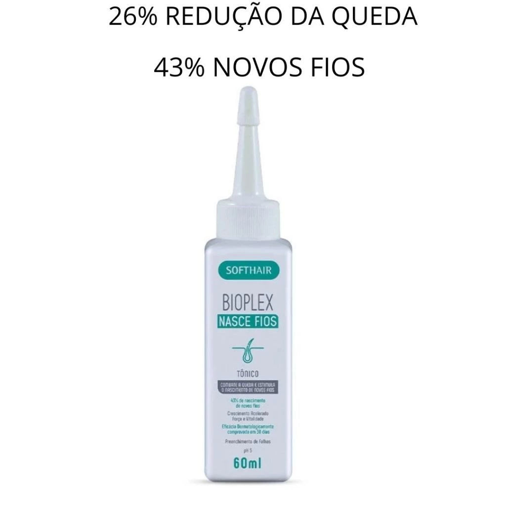 Tônico Bioplex Nasce Fios Soft Hair 60ml
