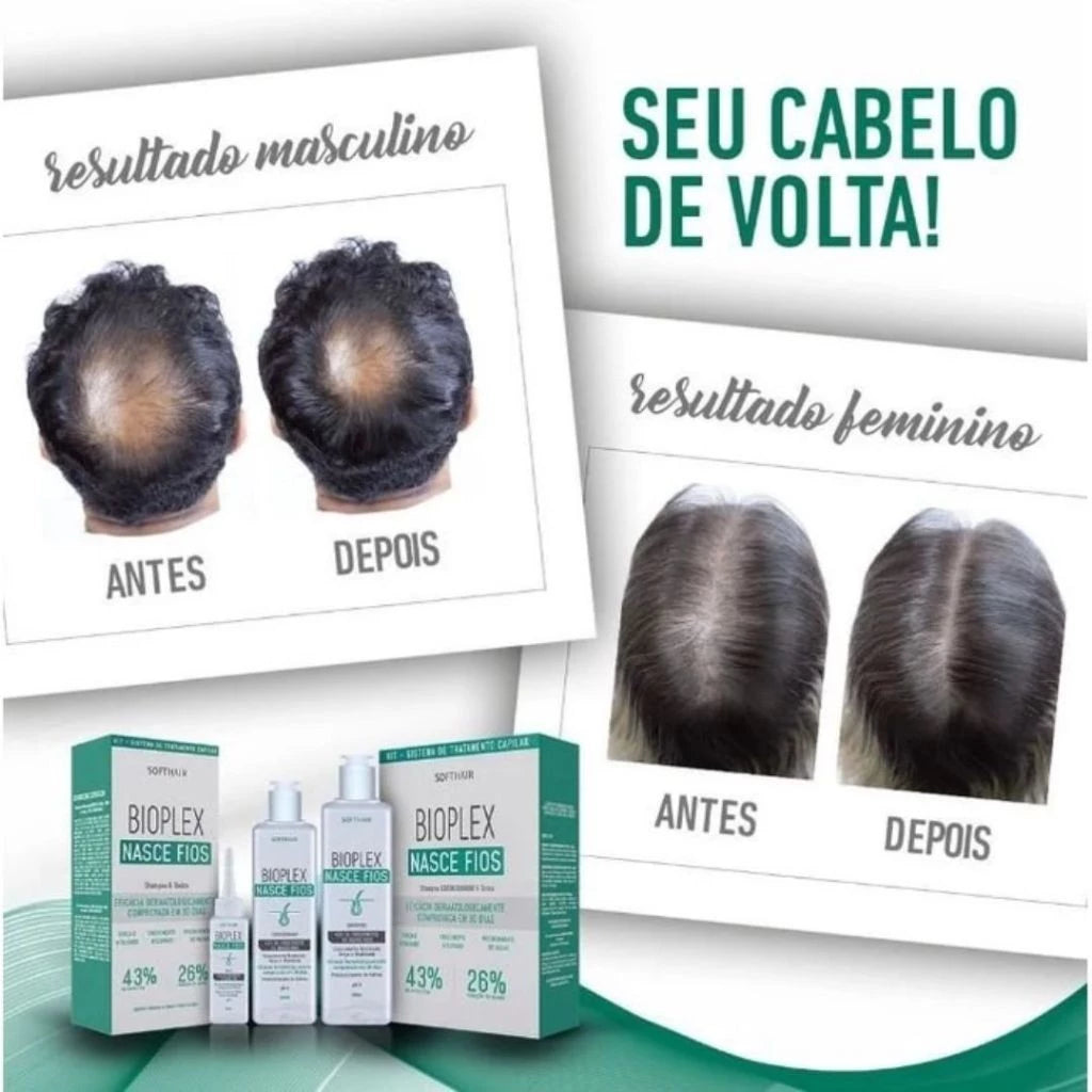 Tônico Bioplex Nasce Fios Soft Hair 60ml