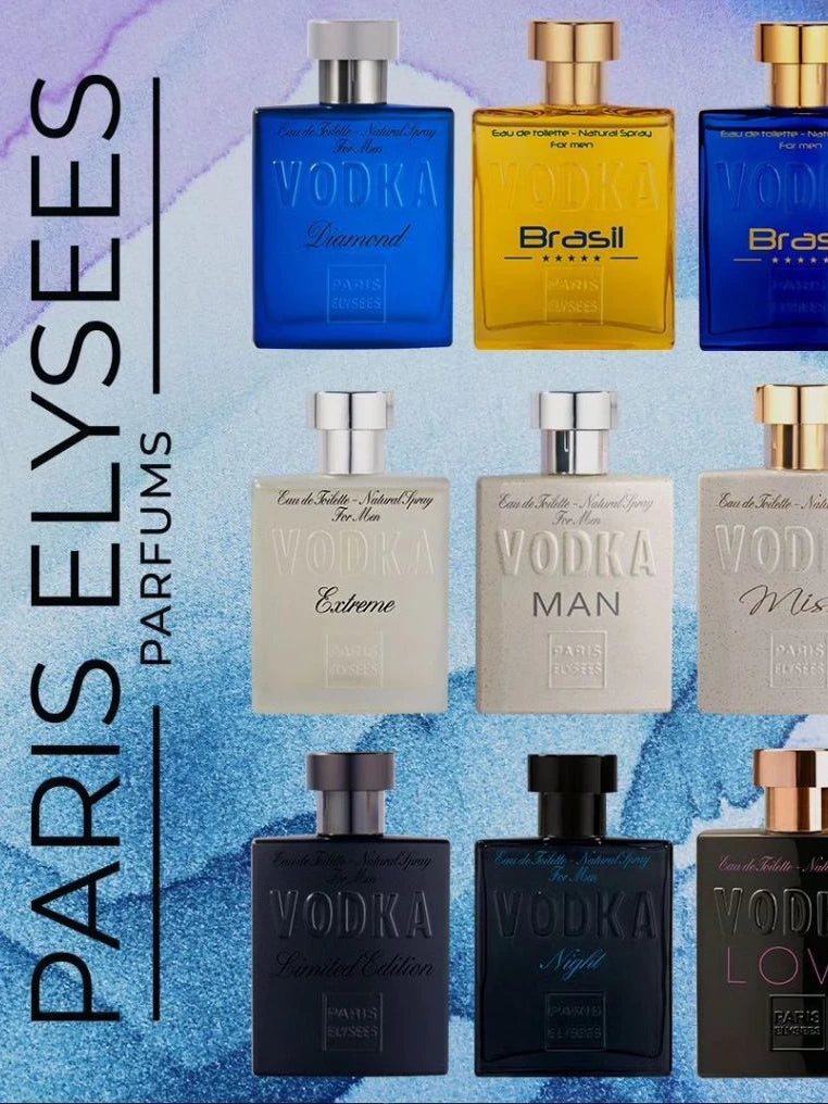 Paris Elysees Vodka Brazil Yellow Perfume 100ml