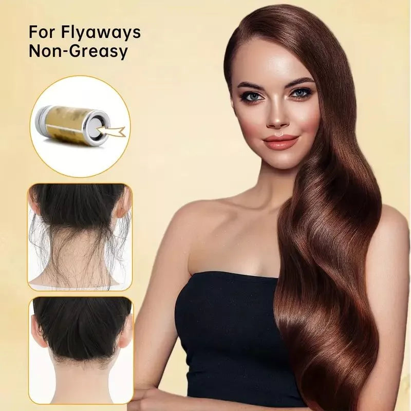 Wanmei 4 Pieces Hair Care Set - Smooth Back Brush, Wax Stick and Edge Brush for Men & Women