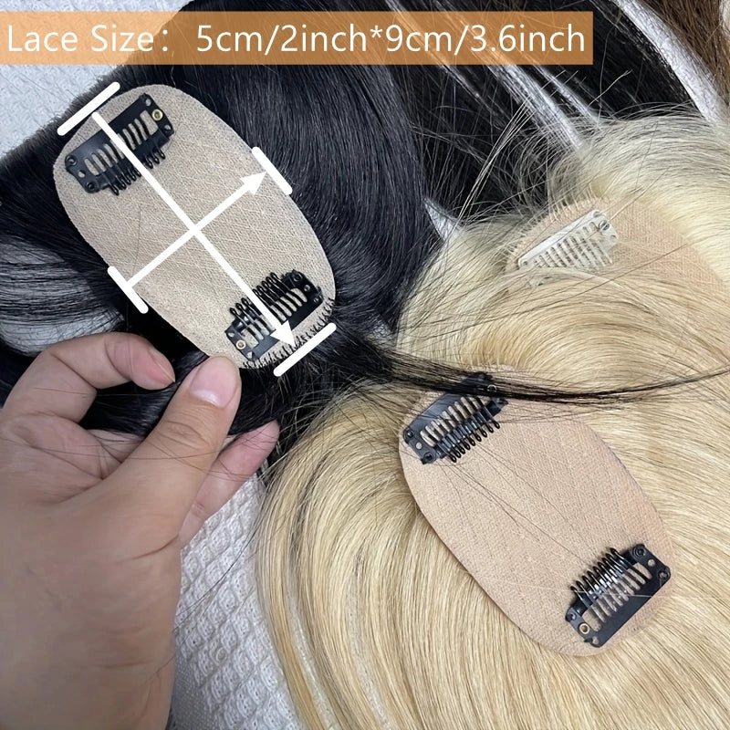 Women's Wigs & Hair Extensions Topper 5x9cm Short Volume Boost Copper White