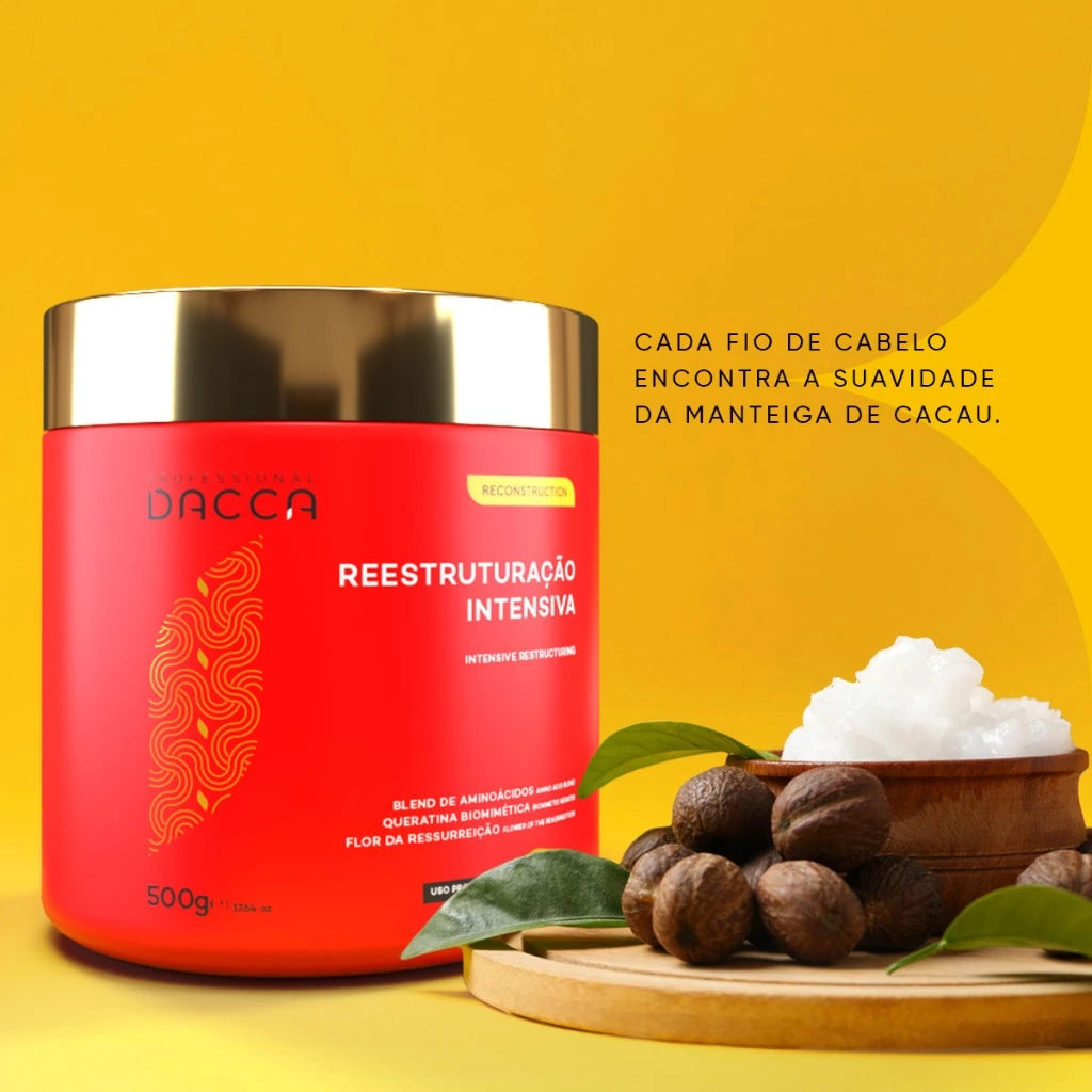 Dacca Hair Schedule Hydration Mask Kit Shampoo Reconstruction Nutrition 1 Liter Professional Hair Products