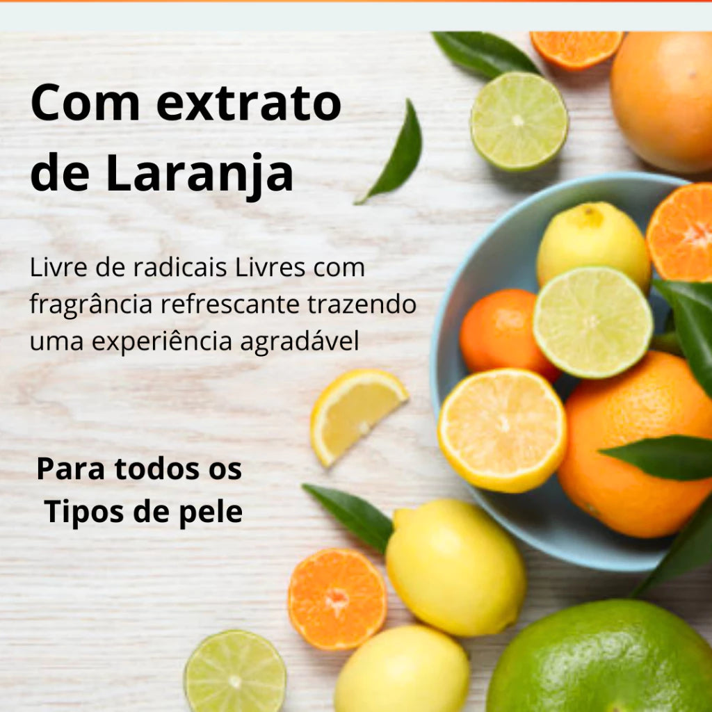 Kit Skincare Vitamina C Anti idade Clareador Rhenuks