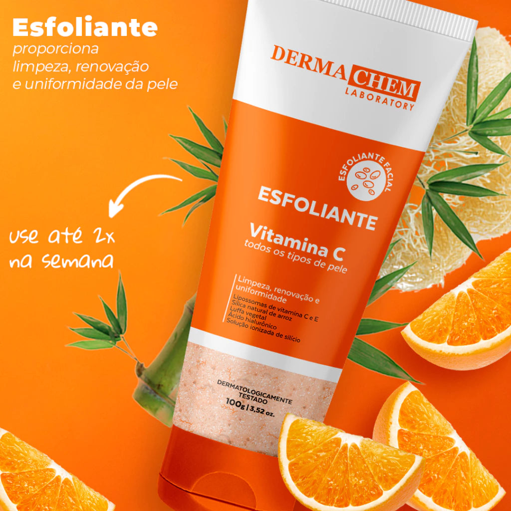 Kit Skincare — Rotina Clareadora com Vitamina C (4 Itens)