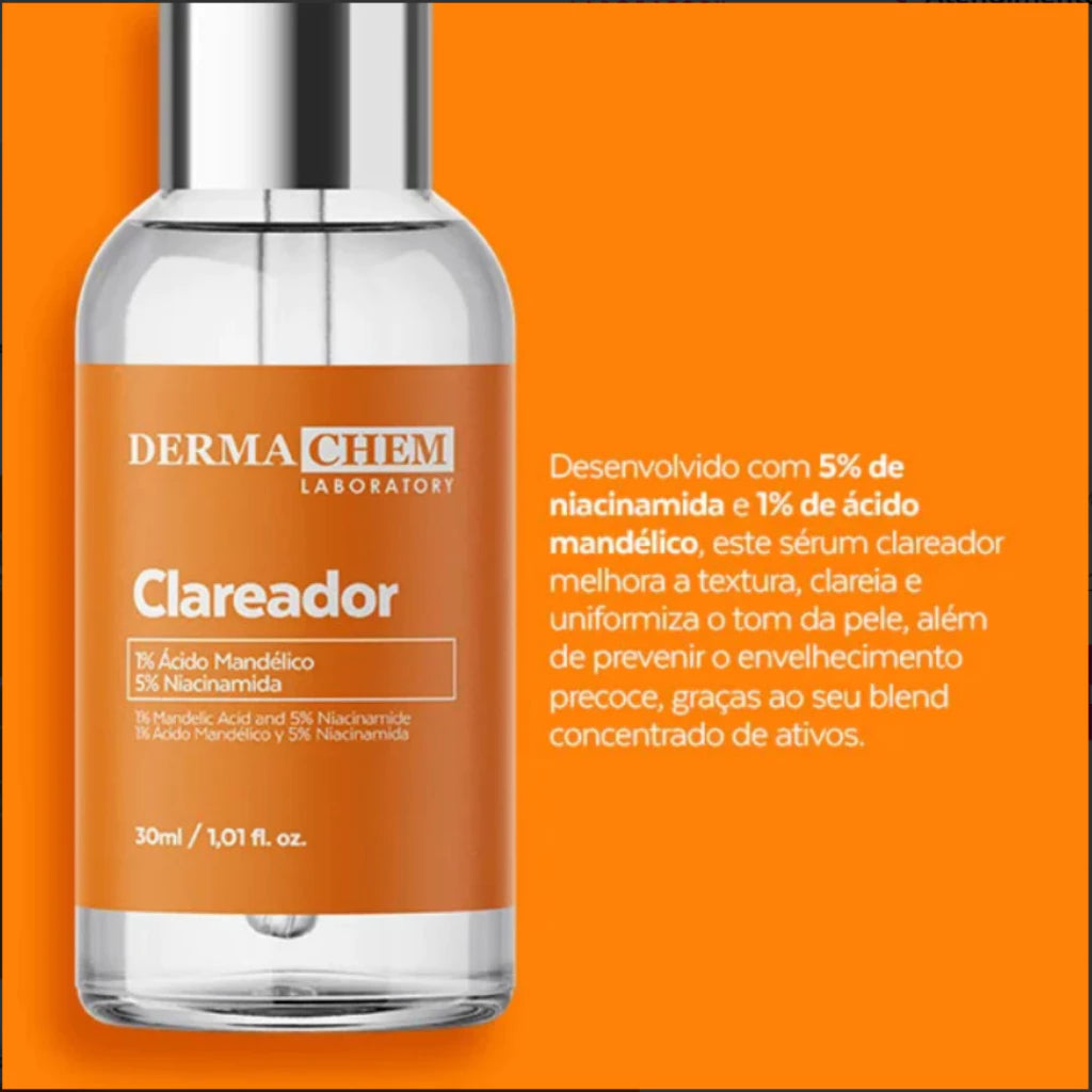 Kit Skincare — Rotina Clareadora com Vitamina C (4 Itens)