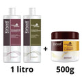 Kit Karseell Shampoo 1L + Condicionador 1L + Máscara 500g